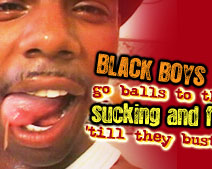 Ebony gay brothas so hungry for fresh meat, they polished, licked and eventually drained each other to the last drop!